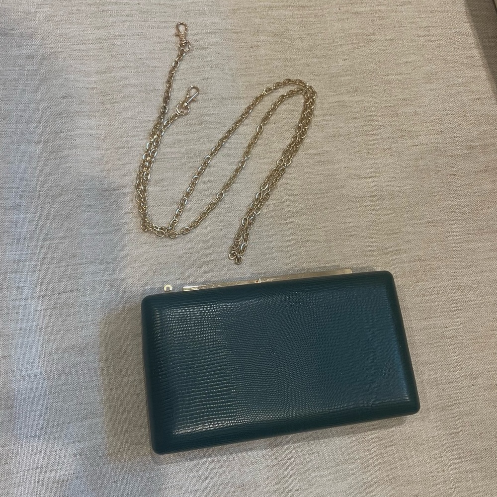 Dark Green Clutch